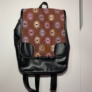 Leather, Hello Kitty Backpack 
 ⠀⠀⠀⠀⠀⠀⠀⠀⠀⠀⠀⠀